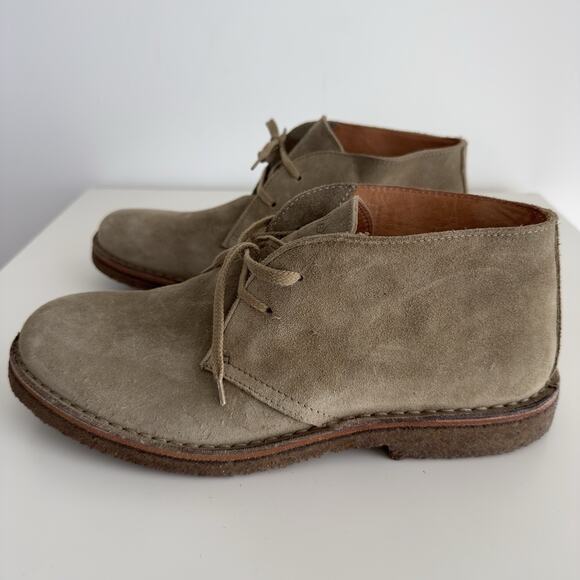 Astorflex Brownflex Chukka Boot Men 43 Beige Stone Suede Made In Italy Huckberry - Picture 7 of 15